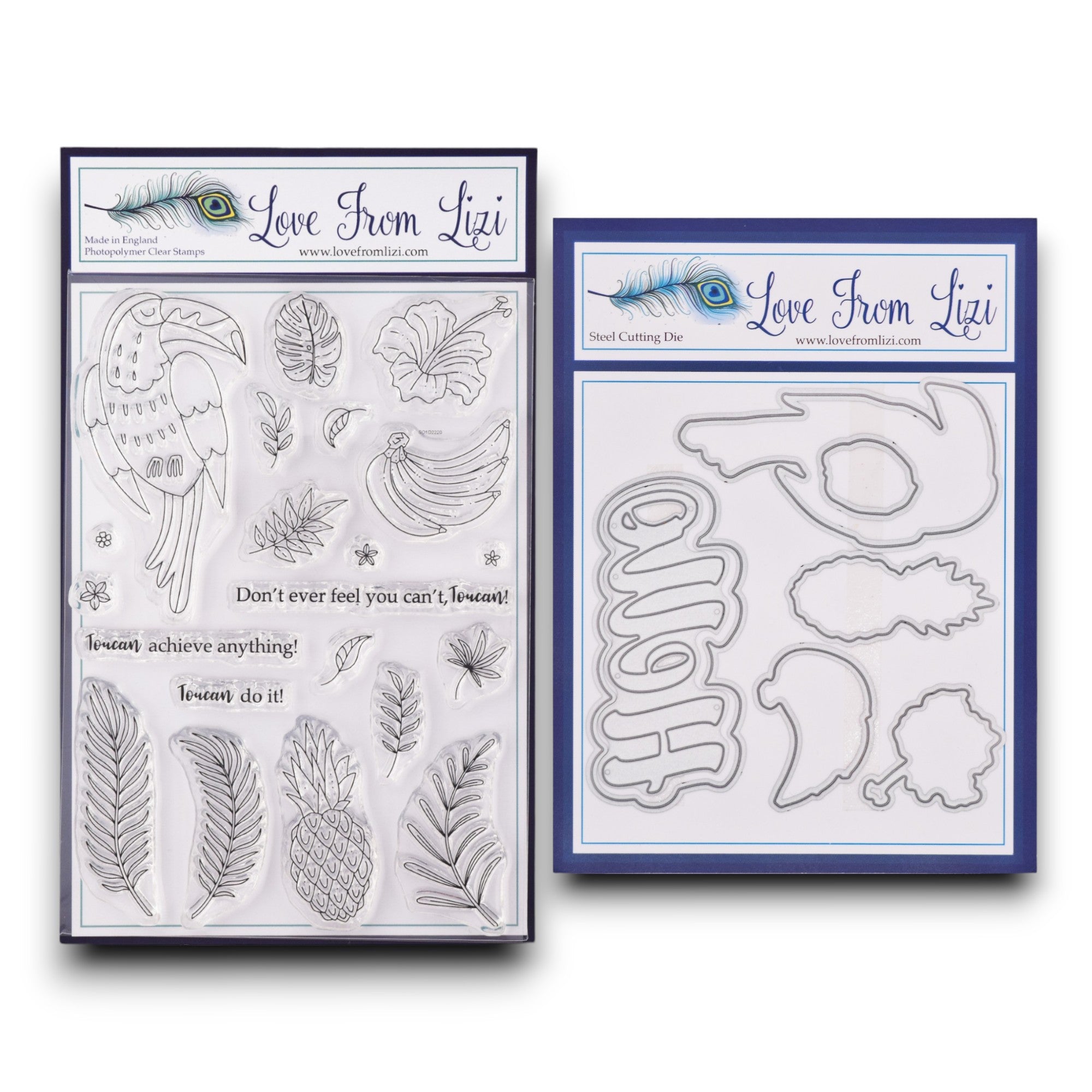 Tropical Escape - Stamp And Die Bundle